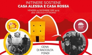 INITINERE sostiene Casa Alessia e Casa Rossa: Venerdi 15 Dicembre al Circolo Cittadino di Jesi