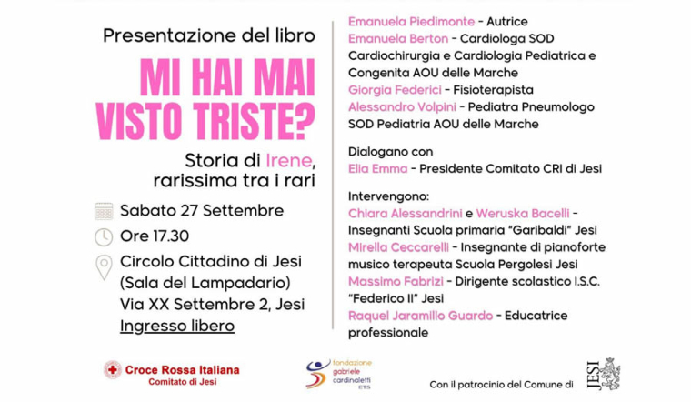 “Mi hai mai visto triste?” – Presentazione del libro sulla storia di Irene
